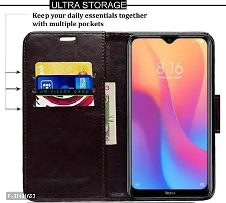 Stylish Flip Cover Compatible for Mi Redmi 8A-thumb5