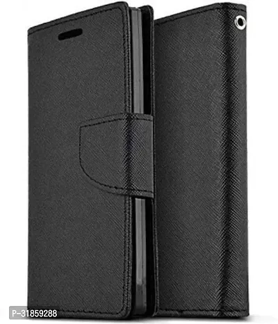 Rahishi Flip Cover Compatible for Realme Narzo 20A Back Cover Soft Silicon Tpu Flip Cover Black-thumb2