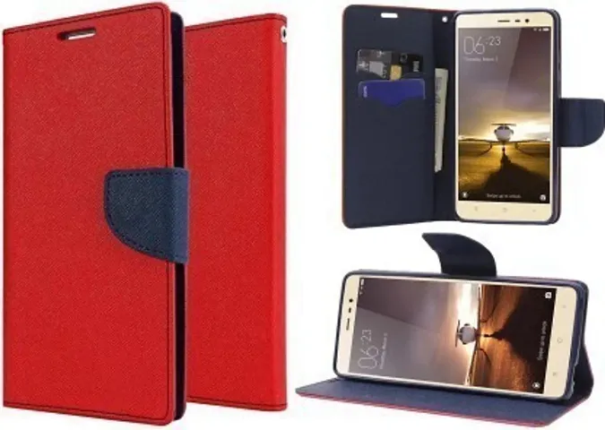 Rahishi Flip Cover Compatible for Realme Narzo 50 Back Cover Soft Silicon Tpu Flip Cover Red