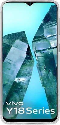 Rahishi Back Cover for Vivo Y18E Back Cover (Transparent)-thumb3