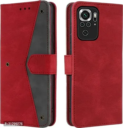 Stylish Flip Cover Compatible for Mi Redmi Note 10S