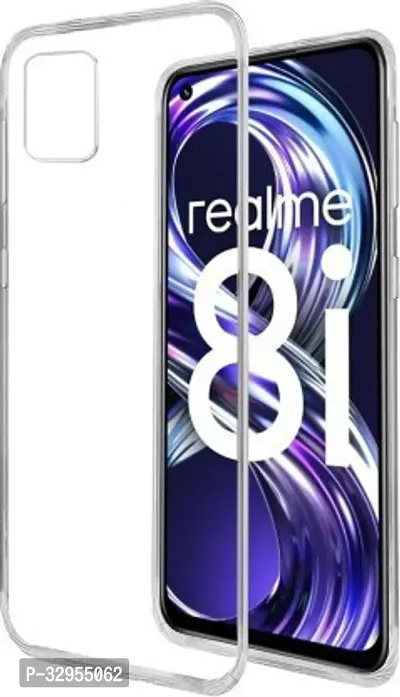 Back Cover Realme 8i OG Premium TPU Back Cover Transparent-thumb2