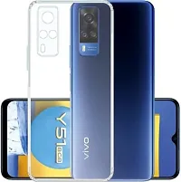 Back Cover Vivo Y31 2021 OG Premium TPU Back Cover Transparent-thumb2