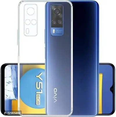 Back Cover Vivo Y31 2021 OG Premium TPU Back Cover Transparent-thumb3