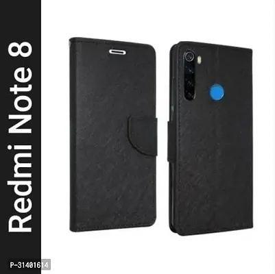 Stylish Flip Cover Compatible for Mi Redmi Note 8