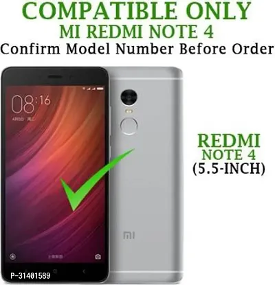 Stylish Flip Cover Compatible for Mi Redmi Note 4-thumb2