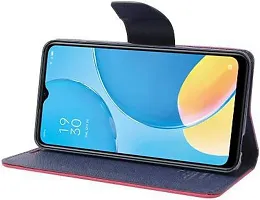 Rahishi Flip Cover Compatible for  Oppo A15s Red-thumb4