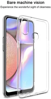 Back Cover Samsung Galaxy A10s OG Premium TPU Back Cover Transparent-thumb1