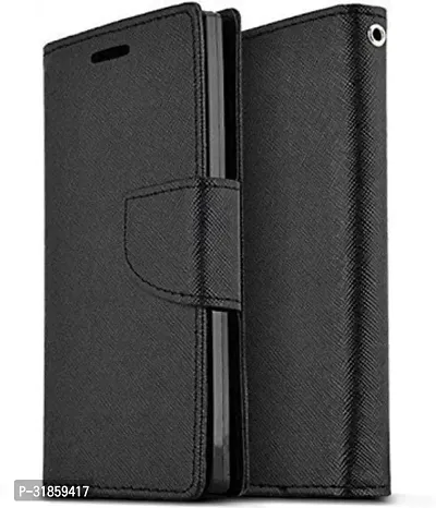 Rahishi Flip Cover Compatible for Realme Narzo 20 Pro Back Cover Soft Silicon Tpu Flip Cover Black-thumb0