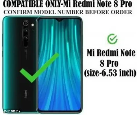 Stylish Flip Cover Compatible for Mi Redmi Note 8 Pro-thumb2