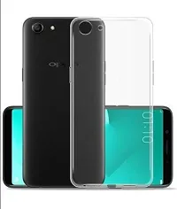 Back Cover OPPO A71k OG Premium TPU Back Cover Transparent-thumb2