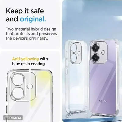 Rahishi Back Cover for Oppo A3x 5G Back Cover (Transparent)-thumb4