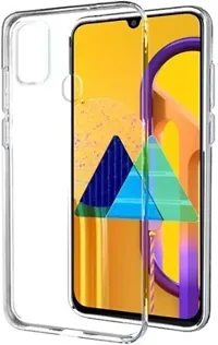 Back Cover Samsung Galaxy M30s OG Premium TPU Back Cover Transparent-thumb2