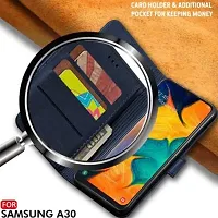 Trendy Flip Cover Compatible for Samsung Galaxy A20-thumb3