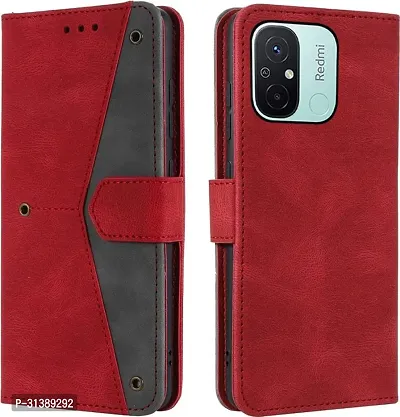 Stylish Flip Cover Compatible for Mi Redmi 11A