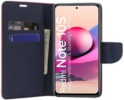 Stylish Flip Cover Compatible for Mi Redmi Note 10-thumb3