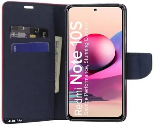 Stylish Flip Cover Compatible for Mi Redmi Note 10-thumb4