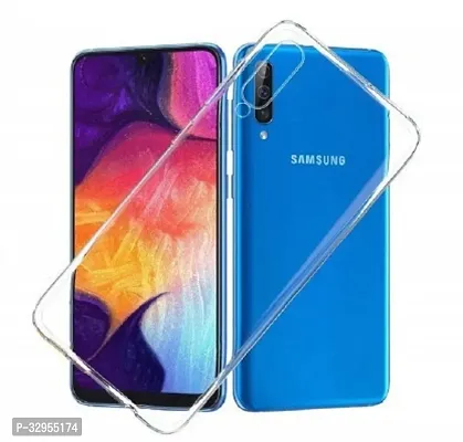 Back Cover Samsung Galaxy A50s OG Premium TPU Back Cover Transparent-thumb3