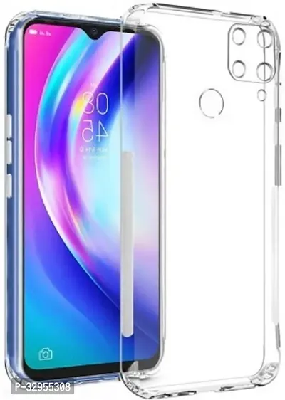 Back Cover Realme C15 OG Premium TPU Back Cover Transparent