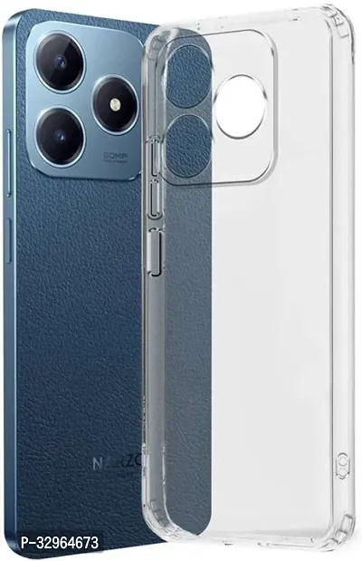 Rahishi Back Cover for Realme Narzo N63 4G Back Cover (Transparent)