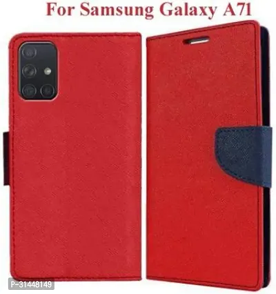 Trendy Flip Cover Compatible for Samsung Galaxy A71-thumb2