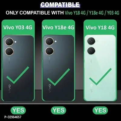 Rahishi Back Cover for Vivo Y28S Back Cover (Transparent)-thumb2