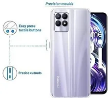 Back Cover Realme 8i OG Premium TPU Back Cover Transparent-thumb2