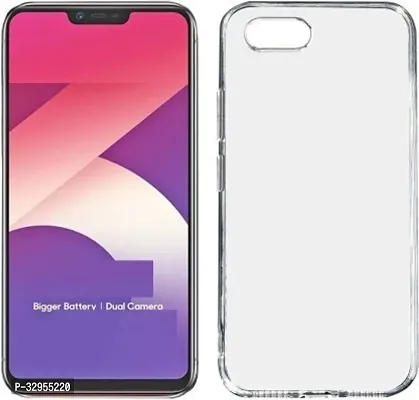 Back Cover Realme C1 OG Premium TPU Back Cover Transparent-thumb2