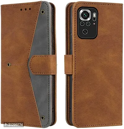 Stylish Flip Cover Compatible for Mi Redmi Note 10S