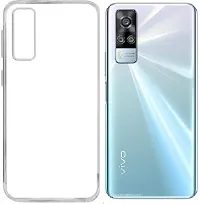 Back Cover Vivo Y51 2021 OG Premium TPU Back Cover Transparent-thumb2