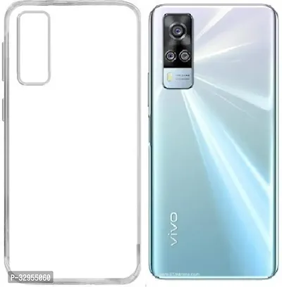 Back Cover Vivo Y51 2021 OG Premium TPU Back Cover Transparent-thumb3