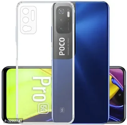 Back Cover Poco M3 Pro OG Premium TPU Back Cover Transparent-thumb0