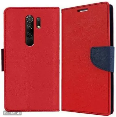 Stylish Flip Cover Compatible for Mi Redmi 9 Prime-thumb0