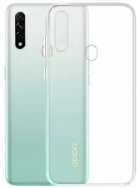 Back Cover OPPO A31 OG Premium TPU Back Cover Transparent-thumb1