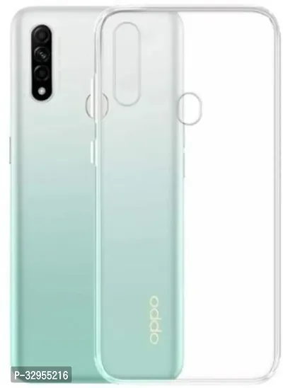 Back Cover OPPO A31 OG Premium TPU Back Cover Transparent-thumb2