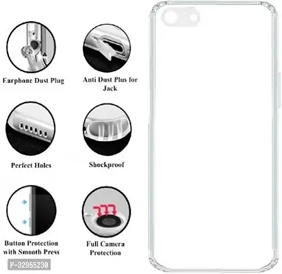 Back Cover Vivo V5 OG Premium TPU Back Cover Transparent-thumb2