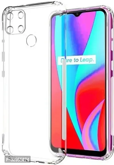 Back Cover Realme C25 OG Premium TPU Back Cover Transparent