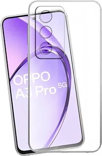 Rahishi Back Cover for Oppo A3 Pro 5G Back Cover (Transparent)-thumb1