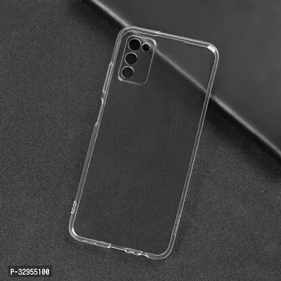 Back Cover Samsung Galaxy A03s OG Premium TPU Back Cover Transparent-thumb2