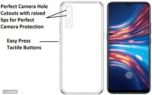 Back Cover Vivo S1 OG Premium TPU Back Cover Transparent-thumb3