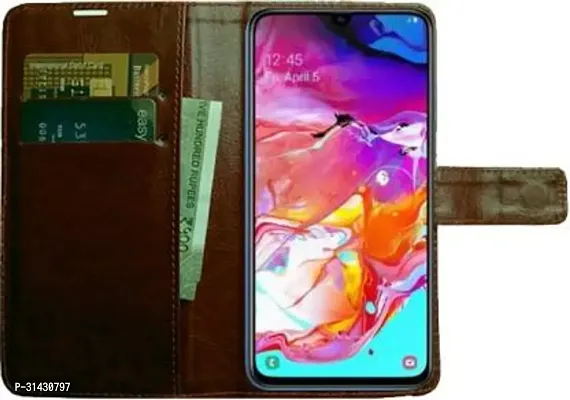 Trendy Flip Cover Compatible for Samsung Galaxy A70-thumb2