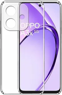 Rahishi Back Cover for Oppo A3 5G Back Cover (Transparent)-thumb1