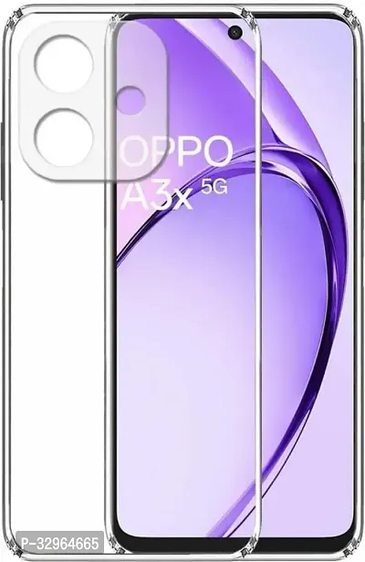 Rahishi Back Cover for Oppo A3 5G Back Cover (Transparent)-thumb2