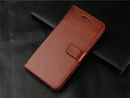 Rahishi Flip Cover Compatible for  Oppo A5s Brown-thumb4