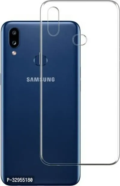 Back Cover Samsung Galaxy M01s OG Premium TPU Back Cover Transparent