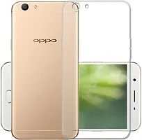 Back Cover OPPO F1s OG Premium TPU Back Cover Transparent-thumb2