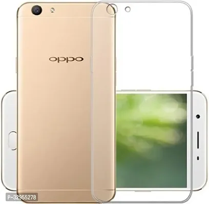 Back Cover OPPO F1s OG Premium TPU Back Cover Transparent-thumb3