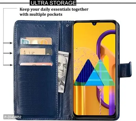 Trendy Flip Cover Compatible for Samsung Galaxy M21-thumb3