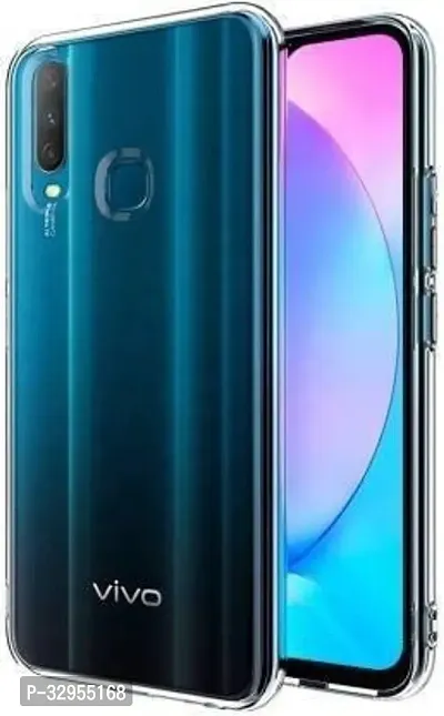 Back Cover Vivo Y12 OG Premium TPU Back Cover Transparent-thumb2