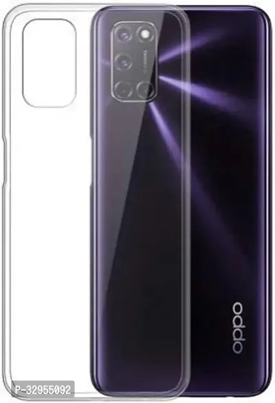 Back Cover OPPO A52 OG Premium TPU Back Cover Transparent-thumb3